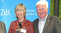 die Delegierten aus dem Katholikenrat Fulda: Bettina Faber-Ruffing und Richard Pfeifer
